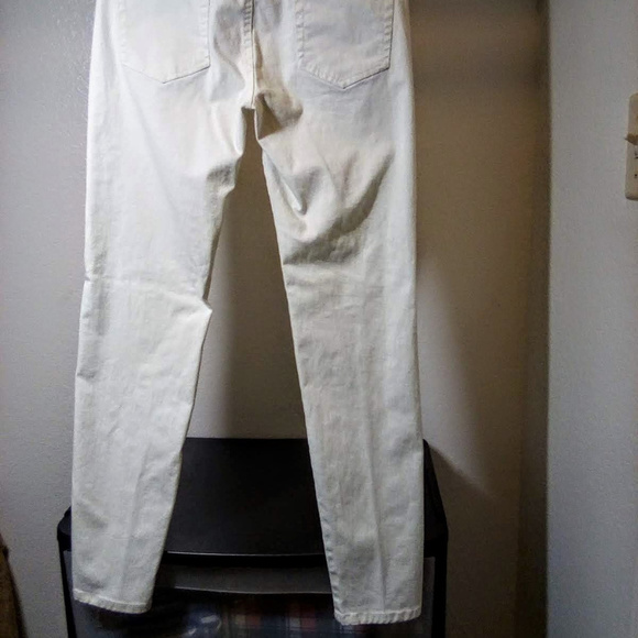 LOVE MANGO BASIC Jeans -White-SZ 4 - Picture 5 of 9